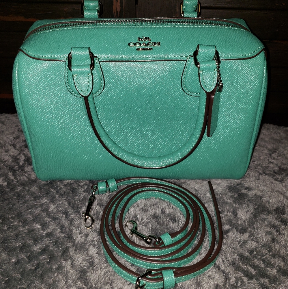 Coach Mini Bennett Satchel Green